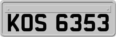 KOS6353