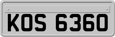 KOS6360