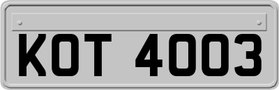 KOT4003