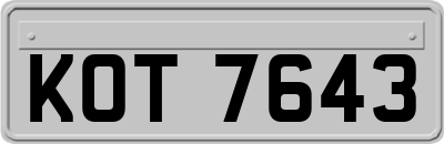 KOT7643