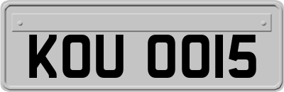 KOU0015
