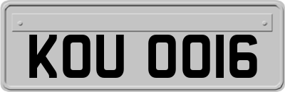 KOU0016