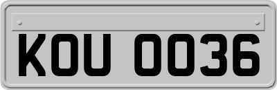 KOU0036