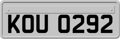 KOU0292