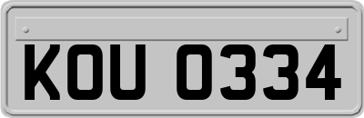 KOU0334
