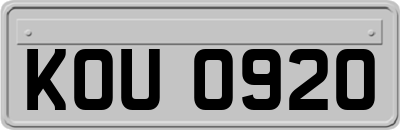 KOU0920