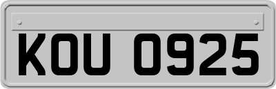KOU0925