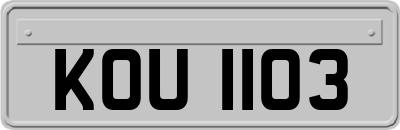 KOU1103