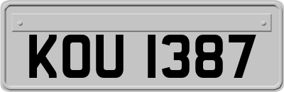 KOU1387
