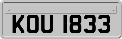 KOU1833