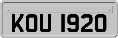 KOU1920