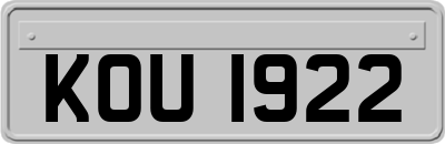KOU1922