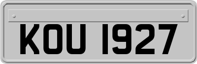 KOU1927