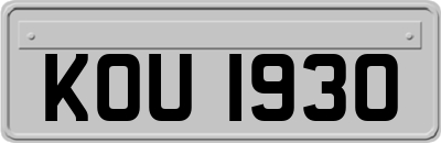 KOU1930