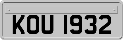 KOU1932