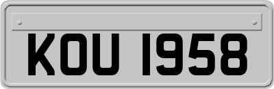 KOU1958