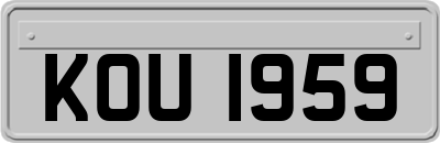 KOU1959
