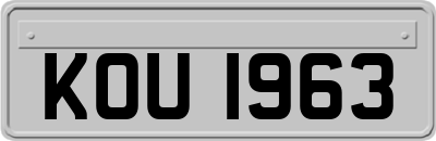 KOU1963