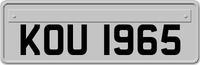 KOU1965