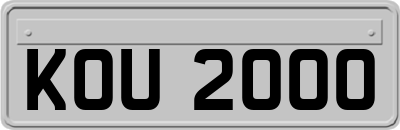KOU2000