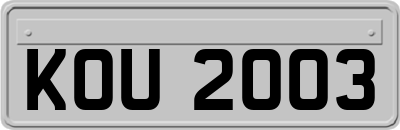 KOU2003