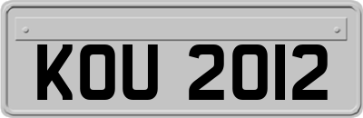 KOU2012