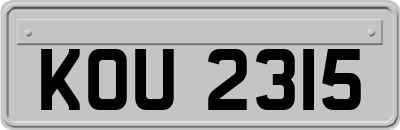 KOU2315