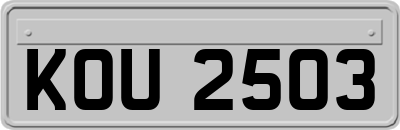 KOU2503