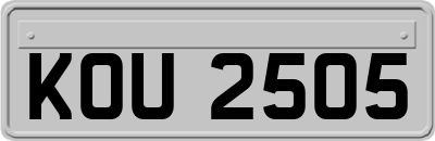 KOU2505