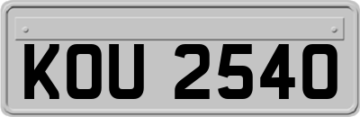 KOU2540