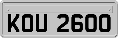 KOU2600