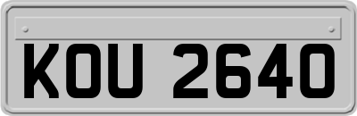 KOU2640