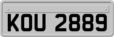 KOU2889