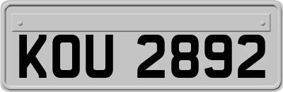 KOU2892