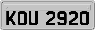 KOU2920