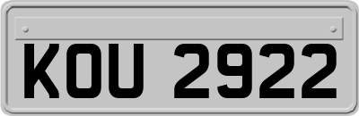KOU2922