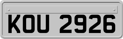 KOU2926