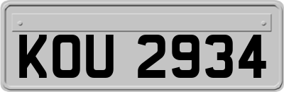 KOU2934