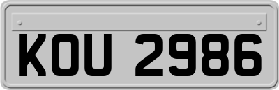 KOU2986