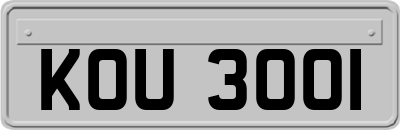 KOU3001