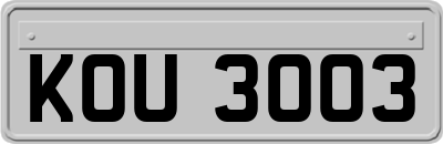 KOU3003