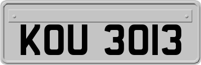 KOU3013