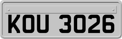KOU3026