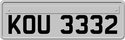 KOU3332