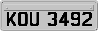 KOU3492