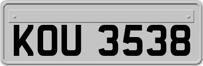 KOU3538