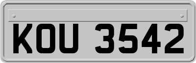 KOU3542