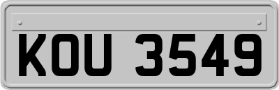 KOU3549
