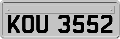 KOU3552