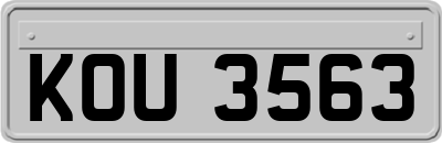 KOU3563